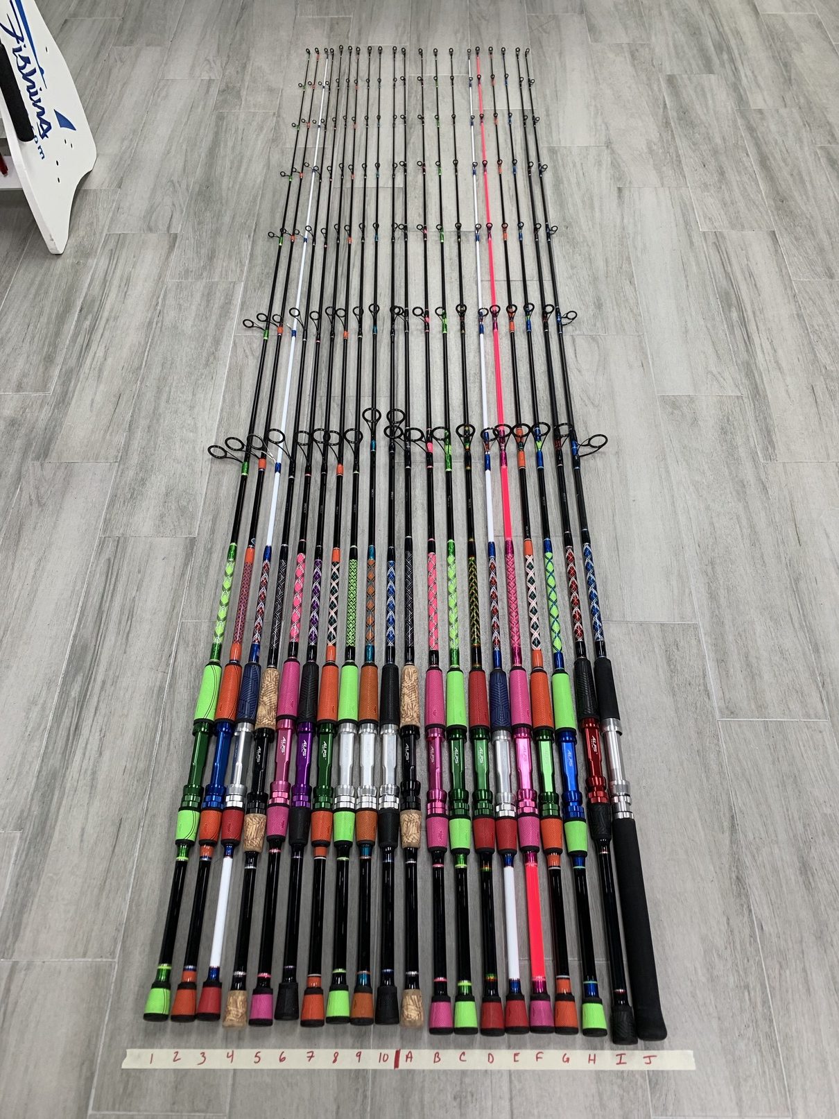 custom spinning rods